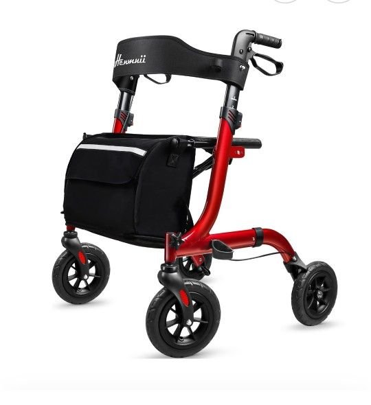 402f230c631547ef8880703bfea8f7d7 Rollator Walker for Seniors Red