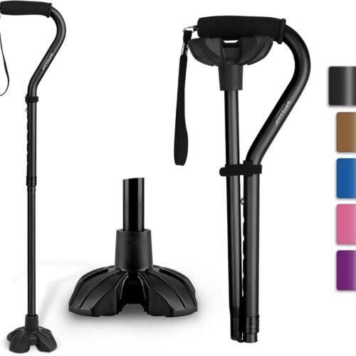 Walking Cane for Women and Men with Comfortable T Handles