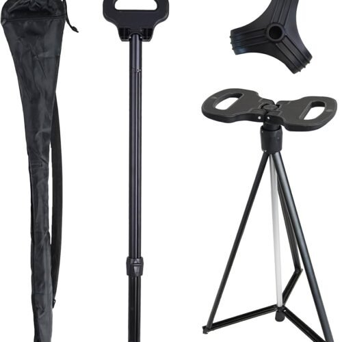 Portable Cane Chair Foldable