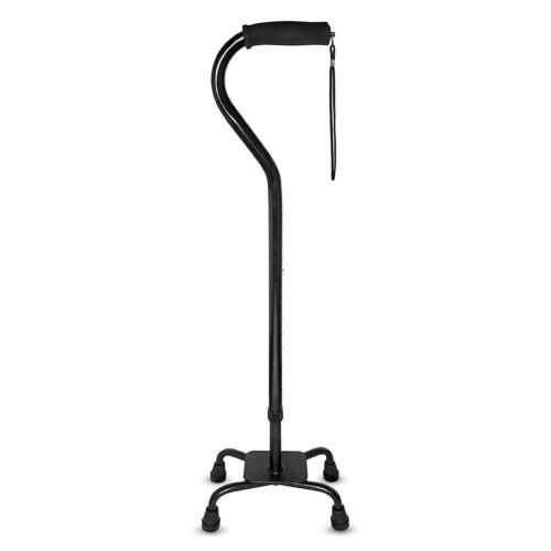 71xb3jQM91L Adjustable Walking Cane for Women Men with 4 Pronged Base for Extra Stability