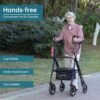 Upright Rollator Walker
