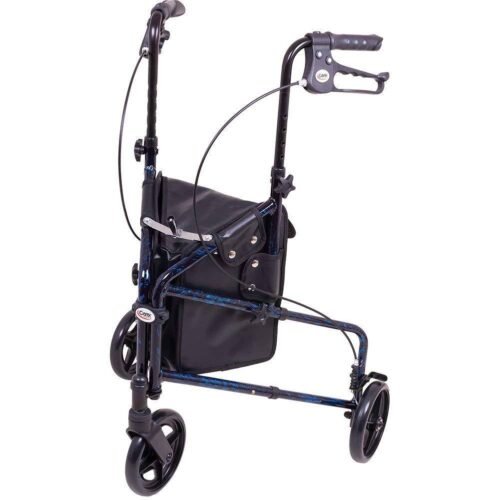 carexshop-carex-trio-rolling-walker-28288441909353 Carex 3 Wheel Walker For Seniors Height Adjustable Handles